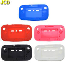 JCD Silicone Rubber Case For Wii U Console Protector Ultra Soft Gel Cover Skin Shell for Nintend WiiU Gamepad Controller 5 Color 2024 - buy cheap