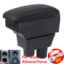 For Nissan Almera Versa Armrest box Retrofit parts Car special Armrest Center Storage box car accessories Interior special 2024 - buy cheap