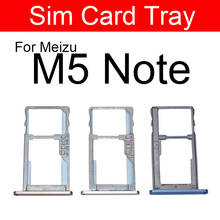 Soporte de la bandeja de la tarjeta Sim para Meizu Meilan encanto azul Note5 M5 nota M621c M621h lector Micro SD reparación de la ranura de la tarjeta Sim 2024 - compra barato