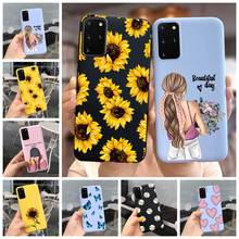 Funda bonita de flores para Samsung Galaxy S20 Plus, carcasa trasera de silicona suave para Samsung S20 + S 20 Plus 5G G985 G986F 2024 - compra barato