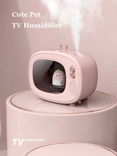 Humidificador de aire inalámbrico recargable por USB, difusor ultrasónico de agua fría con luz LED, bonito Humidificador para mascotas 2024 - compra barato