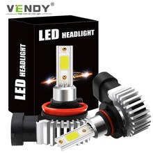 Lámpara LED antiniebla DE 2 uds. Para coche, H11, 9006, HB4, 9005, HB3, H4, H7, H8, H9, H1, para peugeot 508, 308, 406, 301, 5008, 2008, 408, 307 2024 - compra barato