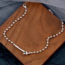 YIZIZAI модный тайское серебристого цвета хорошее браслет, приносящий удачу для женщин Геометрическая бусина цепочка узел браслет вечерние ювелирные изделия 2024 - купить недорого