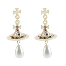 Fashion Creative Jewelry Earrings for Women Imitation pearls Drop Earring Female Dangle Earing 2024 - buy cheap