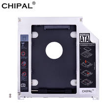 CHIPAL Aluminum 2nd HDD Caddy Optibay 9.5mm SATA 3.0 SSD CD DVD Case Enclosure caddy for Macbook Air Pro 13" 15" 17" SuperDrive 2024 - buy cheap