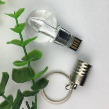 Special Glass Bulb with LED Light Usb Flash Drive 2.0 64gb 32gb 16gb Pen Drives 8gb 4gb Memory Stick Pendrives Photography Gifts 2024 - buy cheap