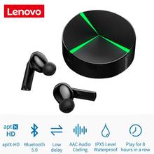 Sem fio blueoth lenovo gm1 jogo tws fones de ouvido bluetooth 5.0 ipx5 à prova dwireless água sem fio fone voz/controle toque mic 2024 - compre barato