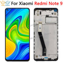 Tela lcd original para xiaomi redmi note 9, redmi 10x, tela de toque com quadro 2024 - compre barato