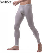 Ganyanr-calça legging de compressão masculina, para corrida, basquete, treinamento esportivo, fitness, calças compridas, 2024 - compre barato