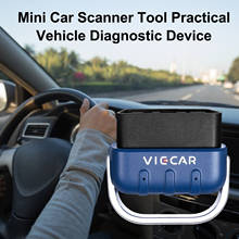 Mini scanner automotivo obd2, ferramenta de diagnóstico prática para carros, com bluetooth, código de leitura, cartão de diagnóstico 2024 - compre barato