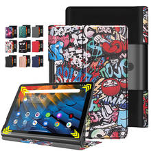Funda infantil para Lenovo Yoga Smart Tab YT-X705F, cubierta plegable dura con estampado bonito de 10,1 pulgadas para Lenovo Yoga Tab 5, funda para tableta de YT-X705 2024 - compra barato