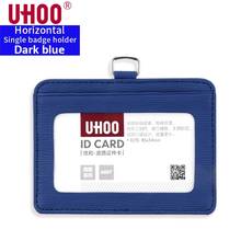 Uhoo-portatarjetas de identificación de cuero Pu 6807, tarjetero para tarjetas de visita, tarjetas de memoria con tarjeta de identificación, tarjetas de Marco 2024 - compra barato
