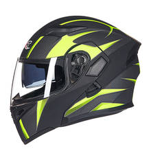 GXT-casco de motocicleta plegable para hombre, accesorio con módem de haz solar incorporado, doble escudo, casco de carreras dot 2024 - compra barato