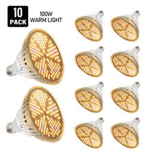 10pcs 100W Grow Phytolamp Full Spectrum  Led Grow Light E27 Bulbs Lamp For Indoor Plants Growing Hydroponics System Greenhouse 2024 - buy cheap