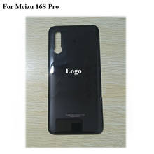 Original NEW Black For Meizu 16S Pro 16 S Pro Full Battery Cover Back Cover Door Housing Case For Meizu 16Spro with logo 2024 - buy cheap