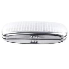 Glasses Case, Aluminum Hard Shell Eyeglasses Case Striped Spectacles Box 2024 - buy cheap