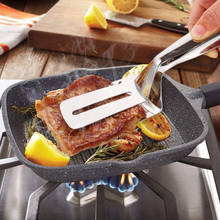 Non-Stick Fried Fish Shovel Multifunctional Pizza Steak Kitchen Barbecue Grilling Anti-scalding Tong Cooking Tools for Kitchen 2024 - buy cheap