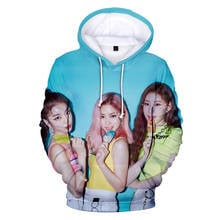 Kpop Stars ITZY Hoodies Men Women Sweatshirts Korea K-pop Singer ITZY Hoodie Mens Hoody Hooded Boy/Girls Hip Hop Winter Cap Coat 2024 - buy cheap