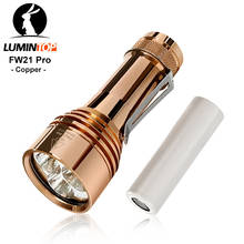 Lumintop fw21 pro cobre lanterna led cree xhp50.2 10000 lumens recarregável lanterna por 21700/18650 bateria para acampar 2024 - compre barato