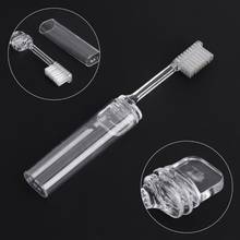 Portable Folding Outdoor Travel Camping Toothbrush Foldable Plastic Tooth Brush 667D 2024 - buy cheap
