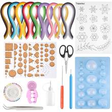 19 Pcs Paper Quilling Kits 45 Colors 900 Strips Quilling Art Paper Tools Quilling Supplies for Paper Crafting Beginners 2024 - buy cheap