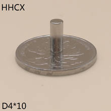 100 шт./лот дисковый магнит 4*10 N35 магнит 4x10 магнитов 4 x 10 для динамика 2024 - купить недорого