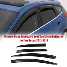 Visera para ventana, protector de lluvia, Deflector de parasol para Ford Focus 2012-2018, envío directo 2024 - compra barato