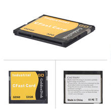 Goldendisk-cartão de armazenamento digital 128gb, cfast 2.0, 3400x, world, mini disco ssd mais rápido, 6gbps, nand mlc, flash original 2024 - compre barato