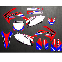 For Honda CRF250 CRF 250 2010 2011 2012 2013 CRF450 CRF 450 2009 2010 2011 2012 Full Stickers DIY Customizable number decal 2024 - buy cheap