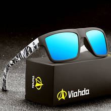 Бренд VIAHDA, дизайнерские поляризованные солнцезащитные очки для мужчин, Мужские Винтажные Солнцезащитные очки для вождения, спортивные модные мужские дизайнерские очки 2024 - купить недорого