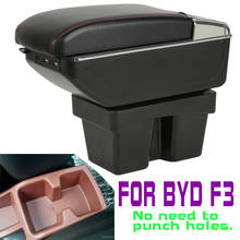 Reposabrazos de cuero para coche, accesorio para BYD FO F3 F3R 2024 - compra barato