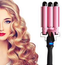 3 Barrels Hair Curling Iron Automatic Perm Splint Ceramic Hair Curler Hair Waver Curlers Rollers Styling Tools Hair Styler Wand 2024 - buy cheap