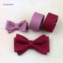 Brinquedo diy gravata borboleta 1cm 25mm 5cm 2 "1", acessórios para cabelo, faixa de tecido em sarja sólida, fita artesanal de 6 metros 2024 - compre barato