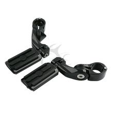 Motorcycle 1 1/4" 32mm Adjustable Highway Footpeg Footrest Mount Kit For Harley Touring Sportster Dyna 2024 - buy cheap