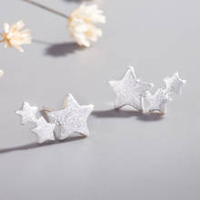 925 sterling silver Star Stud Earrings for Women Kids Elegant Wedding Jewelry pendientes mujer moda 2024 - buy cheap