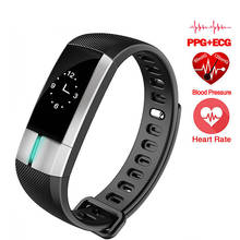 Pulsera inteligente con Monitor ECG para teléfono móvil, pulsera deportiva con Monitor de presión arterial y actividad Fitness 2024 - compra barato