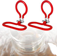 2 Pack Stainless Steel Carboy Handle Heavy Duty Carboy Holder for Smooth Neck 3 Gallon 5 Gallon 6 Gallon 6.5 Gallon Glass Carboy 2024 - buy cheap