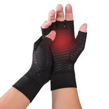 1 Pair Arthritis Compression Gloves High Copper Infused Gloves for Arthritis for Men and Women,Arthritis Pain Relief Gloves 2024 - buy cheap