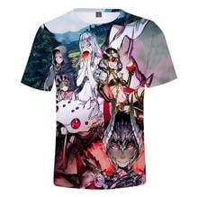 2021 Anime So I'm a Spider, So What? Kumoko Cosplay  t-shirt Men Women t shirt  Short-Sleeve tops Hip Hop Street Wear Style 2024 - buy cheap