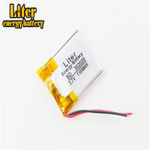 3.7V 110mAh 302020 Lithium Polymer Li-Po li ion Rechargeable Battery cells For Mp3 MP4 MP5 GPS  mobile bluetooth 2024 - buy cheap