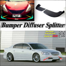 Car Splitter Diffuser Bumper Canard Lip For BUICK Lucerne 2006~2011 Tuning Body Kit / Front Deflector Car Flap Fin Chin Reduce 2024 - buy cheap