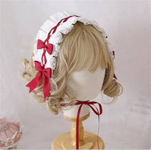 Lolita Girl Headband Lace Bowknot Headwear Cosplay Princess Hair band Hairpin Hair Accessories B1305 2024 - buy cheap