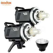 Godox-flash light ms300 300ws/ms200 200ws., iluminação para estúdio de fotografia, ms compacto, 2.4g, sem fio embutido 2024 - compre barato