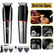 Máquina de corte de pelo con acabado de precisión, cortadora de pelo eléctrica profesional, afeitado de barba, 0mm 2024 - compra barato