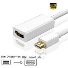 Mini DP to HDMI-compatible Cable Converter Adapter Mini DisplayPort Display Port DP to HDMI-compatible Adapter For Apple Mac Mac 2024 - buy cheap