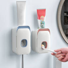 Dispensador automático de pasta de dientes para el hogar, soporte exprimidor de pasta de dientes, estante de montaje en pared, accesorios de baño, 1 ud. 2024 - compra barato