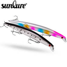 Sunlure-Señuelos de Pesca, 1 Uds., cebo Artificial duro de 18,5 cm-7,28 ", 0,86 oz-24,5g, señuelo flotante, aparejos de pesca Wobbler 2024 - compra barato