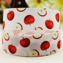 Cinta de grogrén con estampado de frutas, cinta de grogrén para decoración de fiesta, 22mm, 25mm, 38mm, 75mm, 10 yardas, X-03817 2024 - compra barato