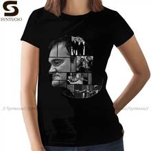 Написанная и направленная Quentin футболка Тарантино Quentin Tarantino коллаж футболка с круглым вырезом черная женская футболка 2024 - купить недорого