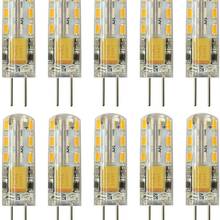 Yiastar G4 LED Bulb G4 Ampoule Lampe Spot 3014 SMD 24 LEDs 20W  Bulb Equivalent 1.5W Pour Maison 360 Degree 10pack 2024 - buy cheap